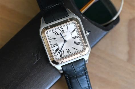 cartier santos-dumont small|santos dumont watch large model.